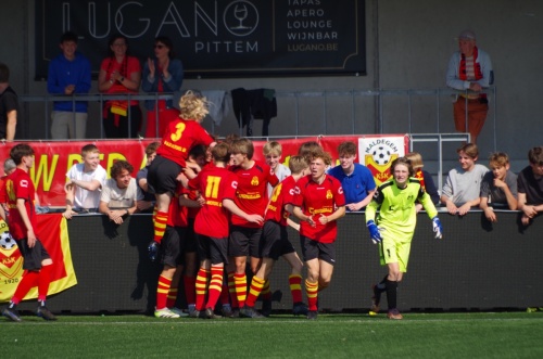 190524 / Izegem / jeugdcupfinales / PU17 KSVK MALDEGEM -ROTSELAAR SPOPRTIEF