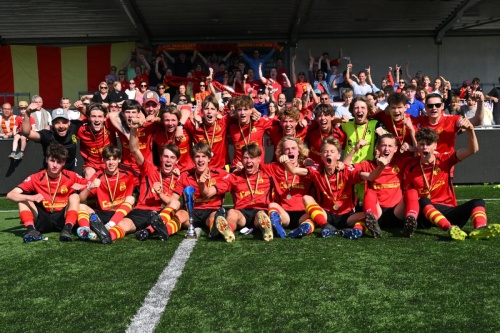 190524 / Izegem / jeugdcupfinales / PU17 KSVK MALDEGEM -ROTSELAAR SPOPRTIEF